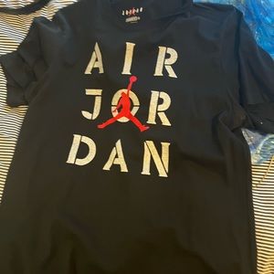 Black Jordan large shirt used